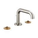 Brizo 65334LF-NKLHP-ECO Litze Widespread Lavatory Faucet Less Handles Brilliance Luxe Nickel