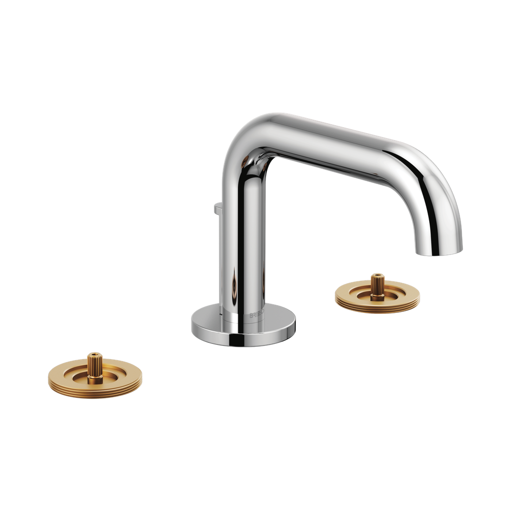 Brizo 65334LF-PCLHP Litze Widespread Lavatory Faucet Less Handles Polished Chrome