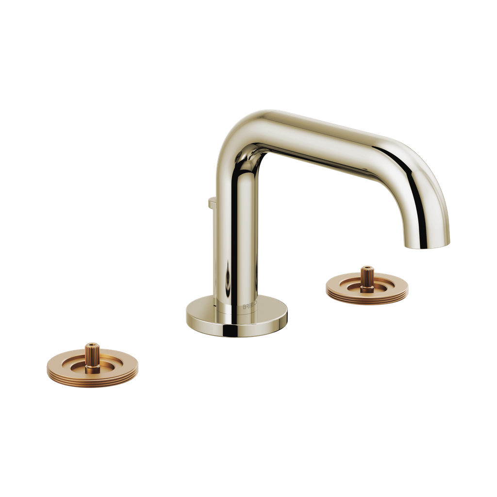 Brizo 65334LF-PNLHP-ECO Litze Widespread Lavatory Faucet Less Handles Polished Nickel