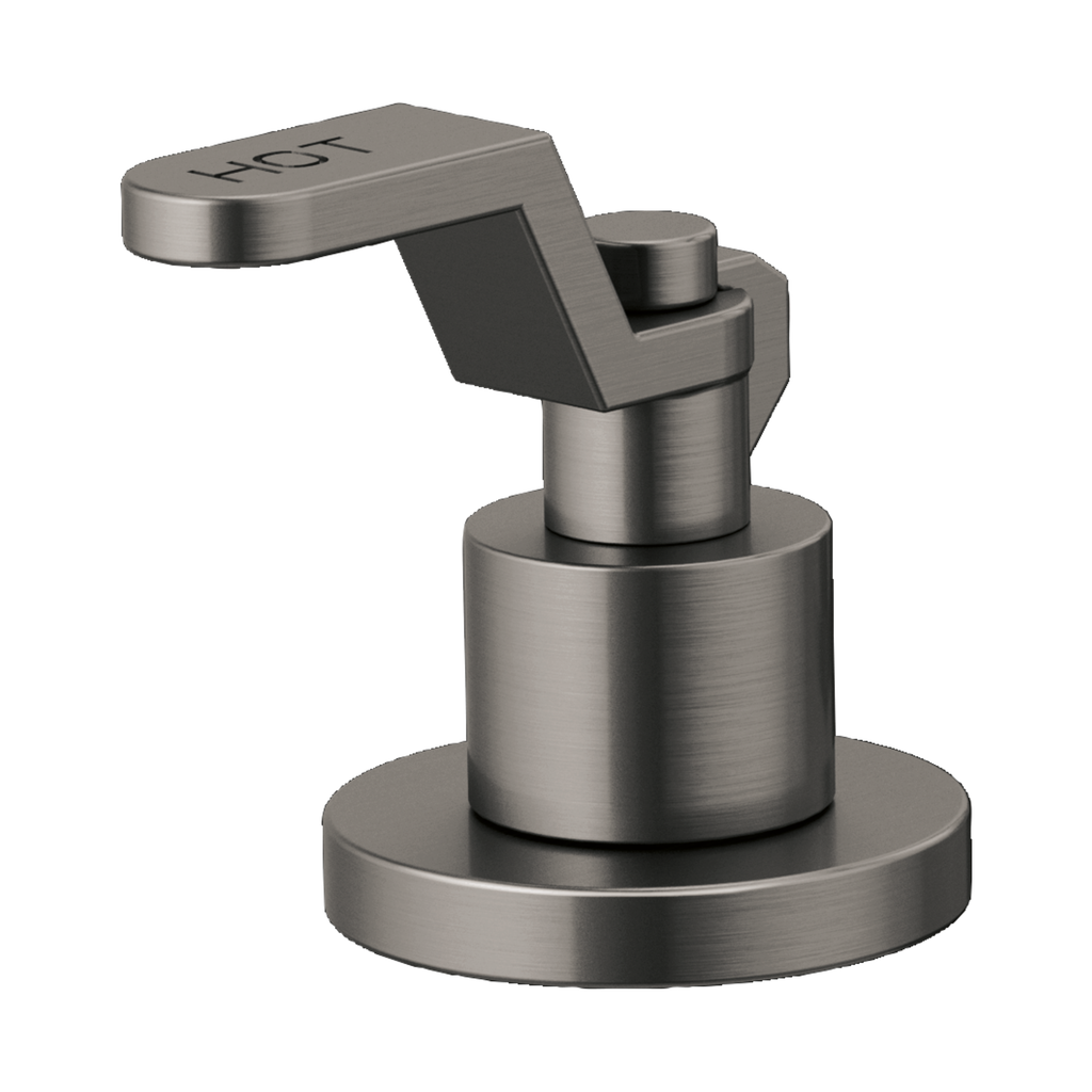 Brizo HL5334-SL-NM Litze Widespread Industrial Lever Handle Kit Brilliance Luxe Steel