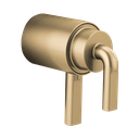 Brizo HL6039-GL Litze Thermostatic Trim Notch Lever Handle Kit Brilliance Luxe Gold