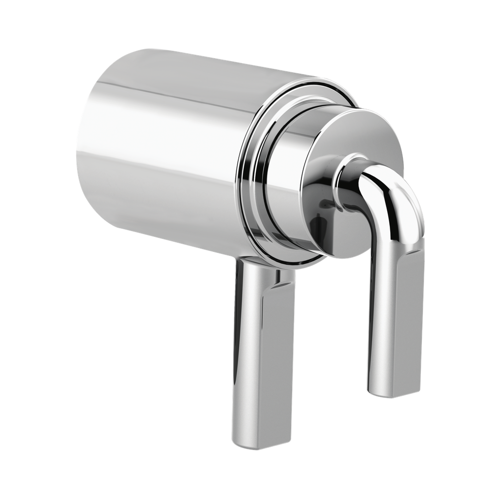Brizo HL6039-PC Litze Thermostatic Trim Notch Lever Handle Kit Polished Chrome