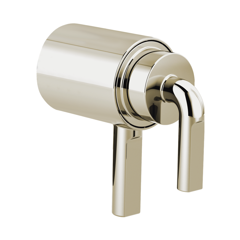 Brizo HL6039-PN Litze Thermostatic Trim Notch Lever Handle Kit Brilliance Polished Nickel