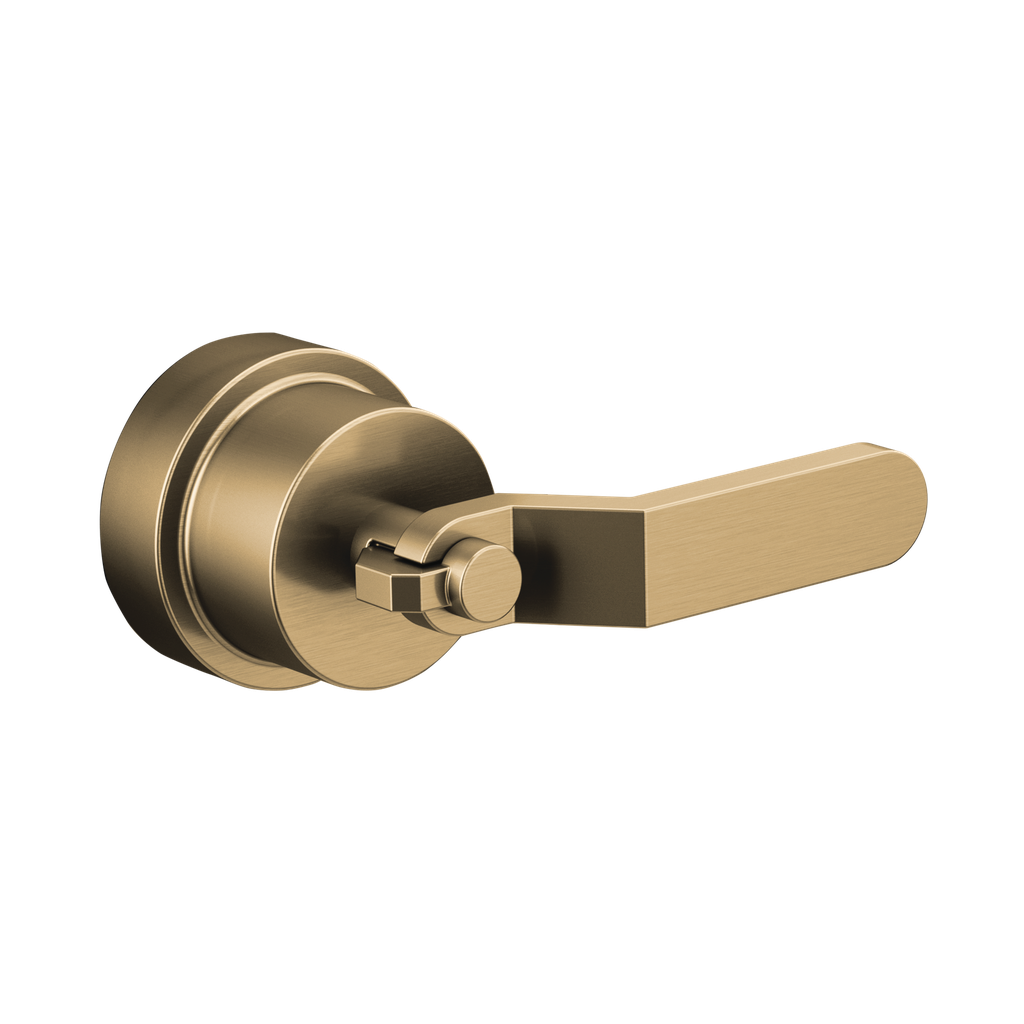 Brizo HL60P34-GL Litze Pressure Balance Industrial Lever Handle Kit Brilliance Luxe Gold