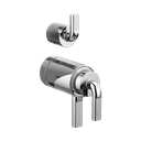 Brizo HL7539-PC Litze Thermostatic Valve With Diverter Trim Handle Kit Polished Chrome
