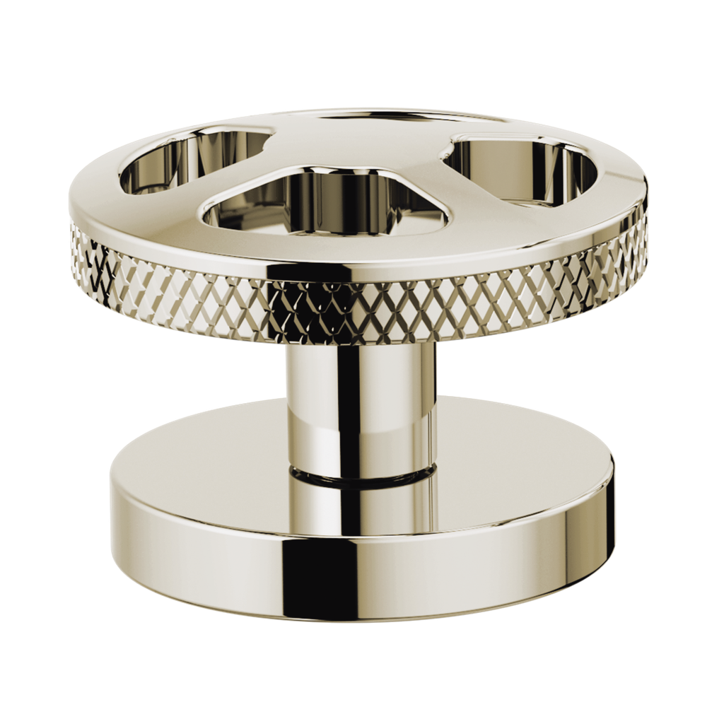 Brizo HW5332-PN Litze Widespread Lavatory Wheel Handle Kit Brilliance Polished Nickel