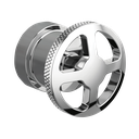 Brizo HW60P32-PC Litze Pressure Balance Wheel Handle Kit Polished Chrome