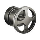 Brizo HW60P32-SL Litze Pressure Balance Wheel Handle Kit Brilliance Luxe Steel