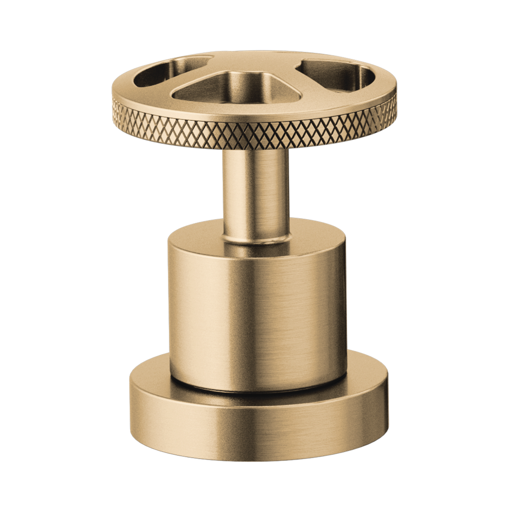 Brizo HW632-GL Litze Roman Tub Wheel Handle Kit Brilliance Luxe Gold