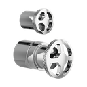 Brizo HW75P32-PC Litze Pressure Balance Valve With Diverter Trim Handle Kit Polished Chrome