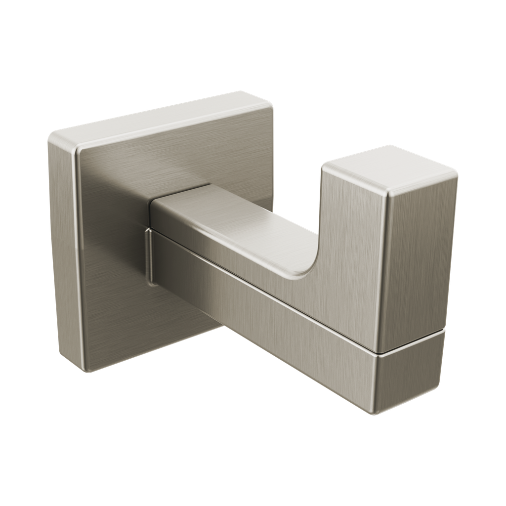 Brizo 693422-NK Frank Lloyd Wright Single Robe Hook Brilliance Luxe Nickel