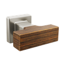 Brizo 699222-NKTK Frank Lloyd Wright Drawer Knob Brilliance Luxe Nickel Wood