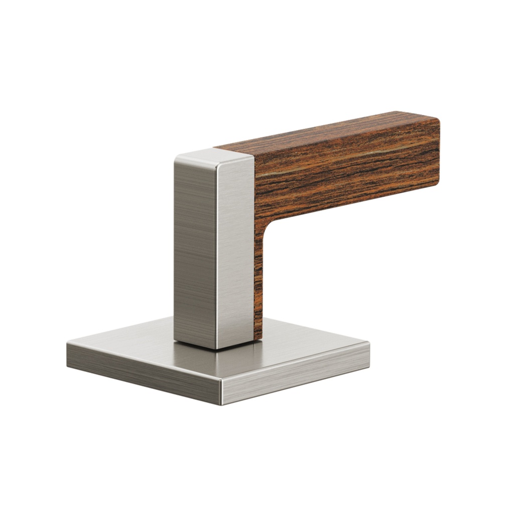 Brizo HL5322-NKTK Frank Lloyd Wright Widespread Lever Handle Kit Brilliance Luxe Nickel Wood