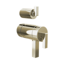 Brizo HL7522-PN Frank Lloyd Wright Integrated Diverter Trim Lever Handle Kit Brilliance Polished Nickel