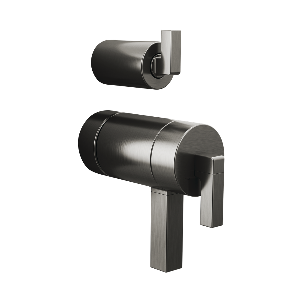 Brizo HL7522-SL Frank Lloyd Wright Integrated Diverter Trim Lever Handle Kit Brilliance Luxe Steel