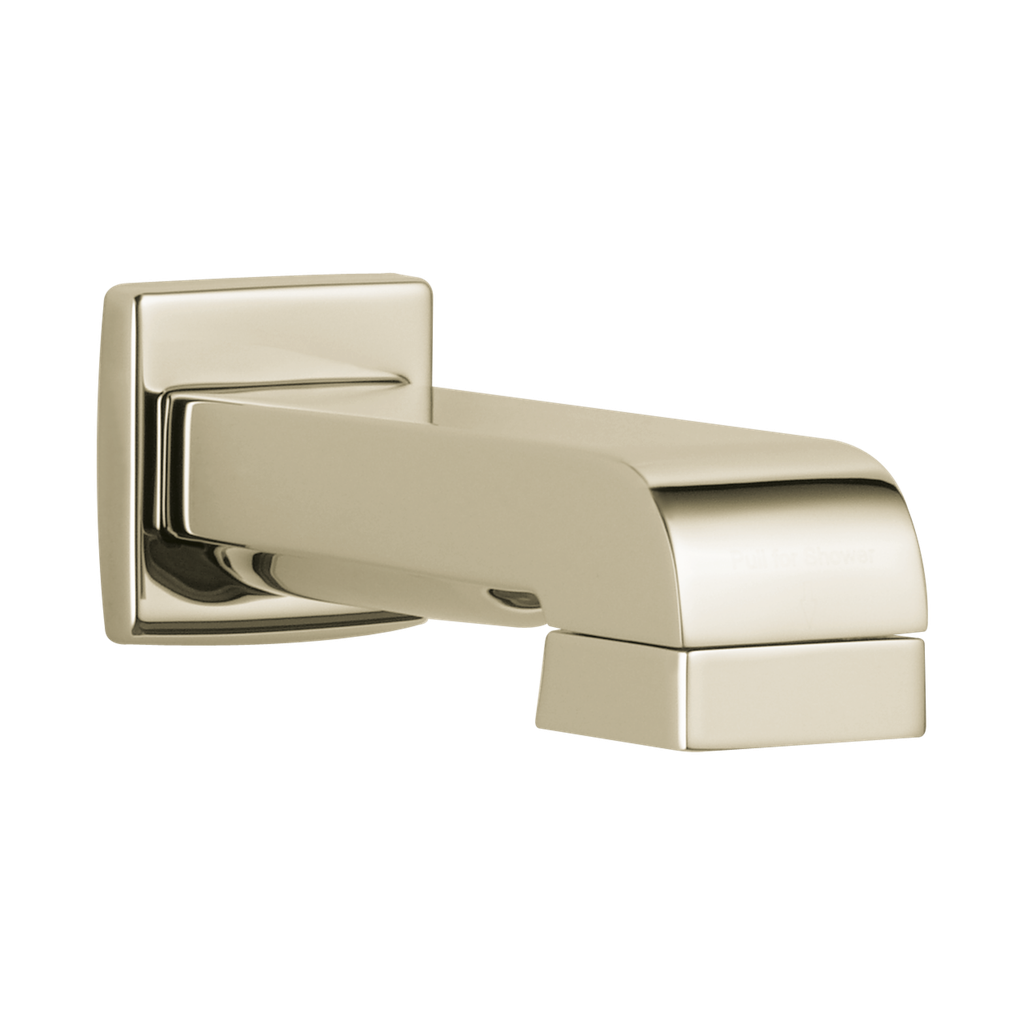 Brizo RP64084PN Diverter Tub Spout Brilliance Polished Nickel