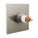 Brizo T60022-NKLHP Frank Lloyd Wright Thermostatic Valve Only Trim Less Handles Brilliance Luxe Nickel