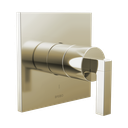 Brizo T60P022-PNLHP Frank Lloyd Wright Pressure Balance Valve Only Trim Less Handle Brilliance Polished Nickel