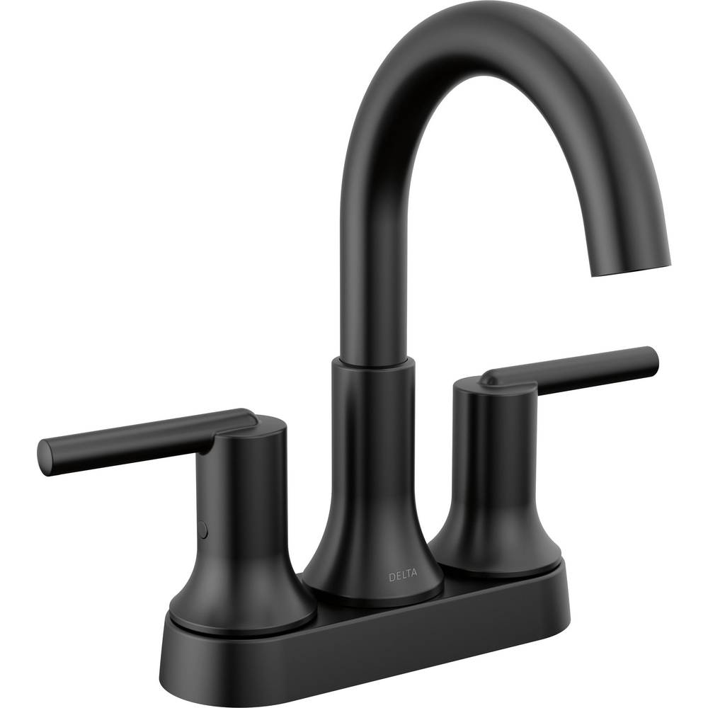 Delta 2559-BLMPU-DST Two Handle Centre Set Faucet Matte Black