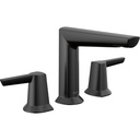Delta 3571-BLMPU-DST Two Handle Widespread Bathroom Faucet Matte Black