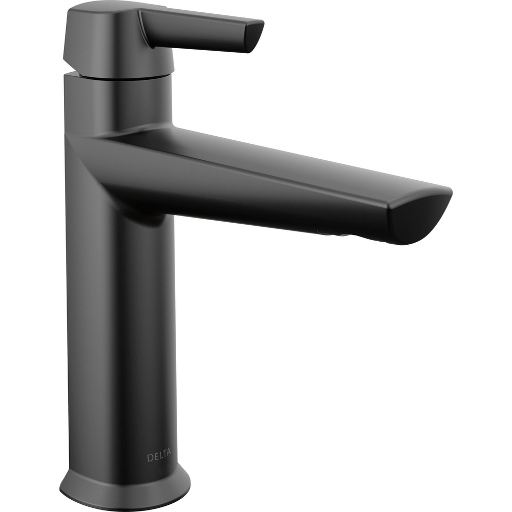 Delta 571-BLLPU-DST Galeon Single Handle Bathroom Faucet Matte Black