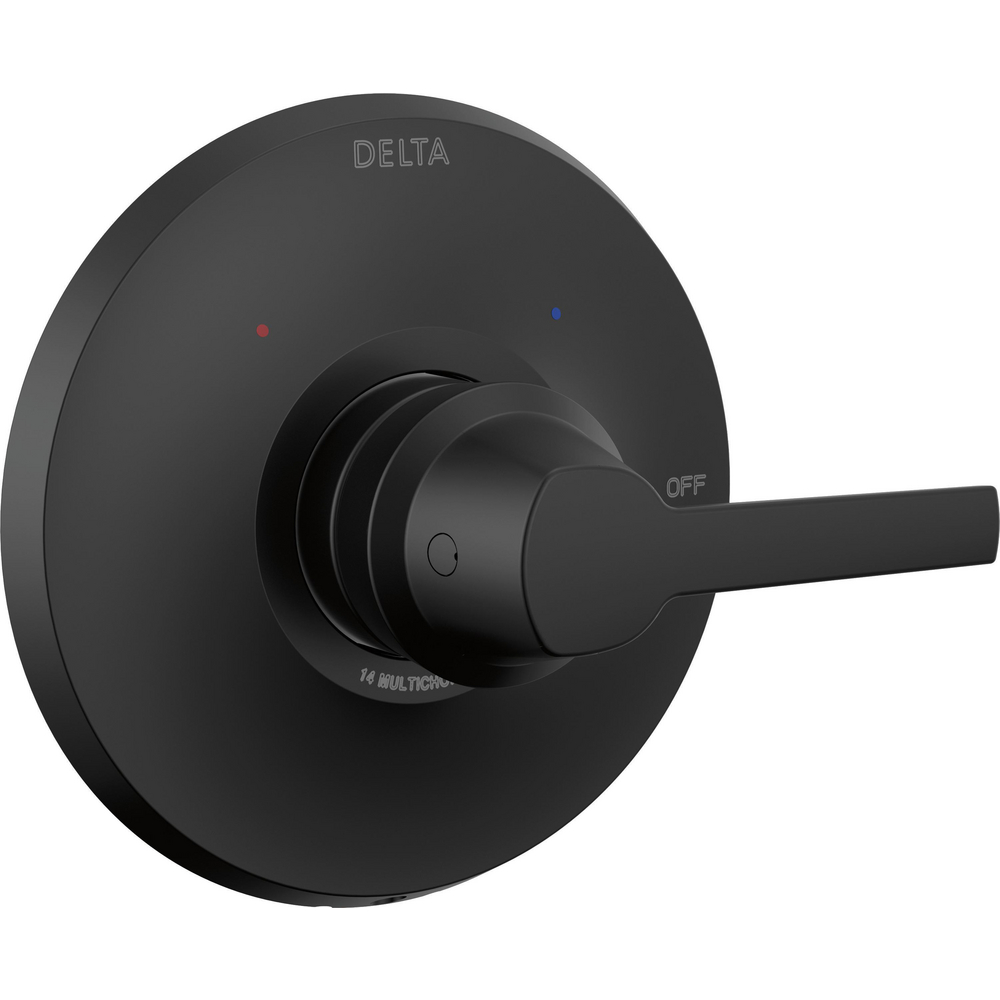 Delta T14072-BL Galeon 14 Series Valve Only Trim Matte Black