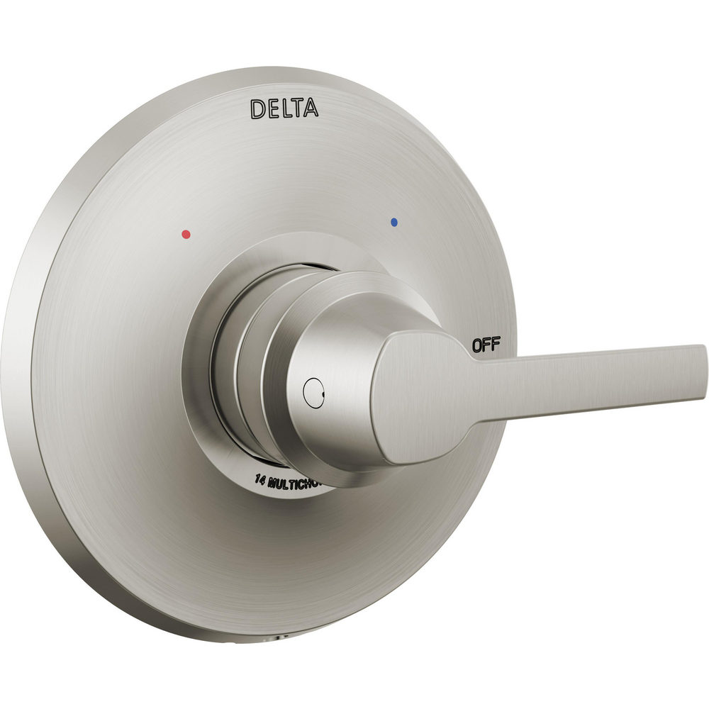 Delta T14072-SS-PR Galeon 14 Series Valve Only Trim Lumicoat Stainless