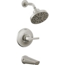 Delta T14472-SS-PR Galeon 14S Tub Shower Trim With H2Okinetic Lumicoat Stainless