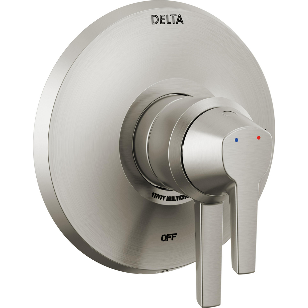 Delta T17072-SS-PR Galeon 17 Series Valve Only Trim Lumicoat Stainless