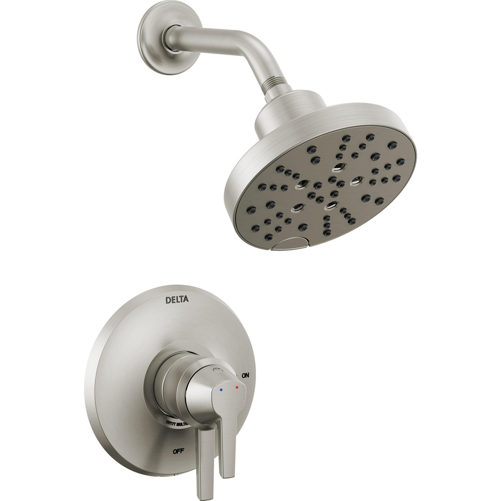 Delta T17272-SS-PR Galeon 17 Series Shower Trim With H2Okinetic Lumicoat Stainless