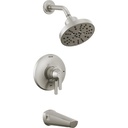 Delta T17472-SS-PR Galeon 17S Tub Shower Trim with H2OKinetic Lumicoat Stainless