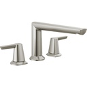 Delta T2771-SS-PR Galeon 3-Hole Roman Tub Trim Lumicoat Stainless