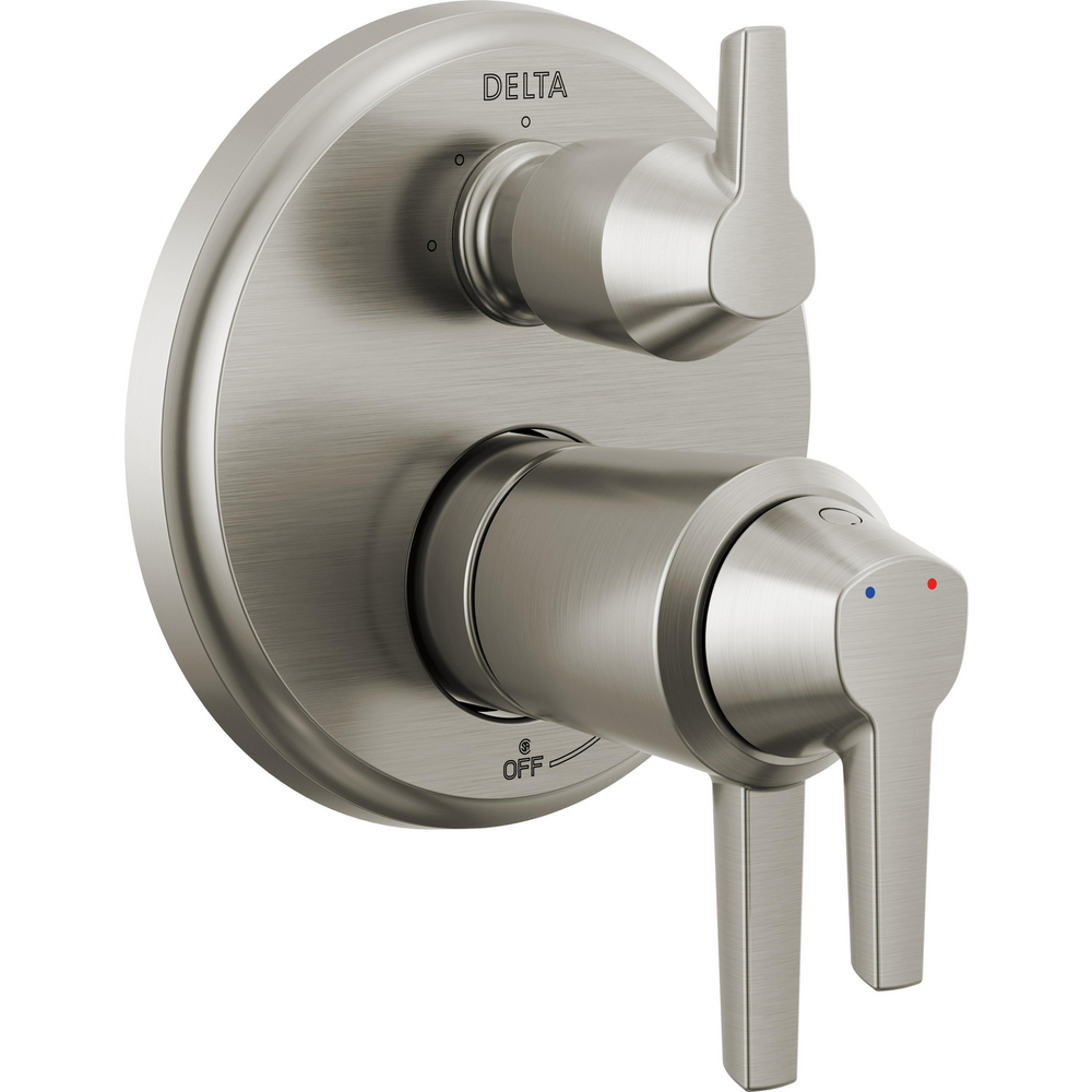 Delta T27T871-SS-PR Galeon 17T S Integrated Diverter Trim 3-Setting Lumicoat Stainless