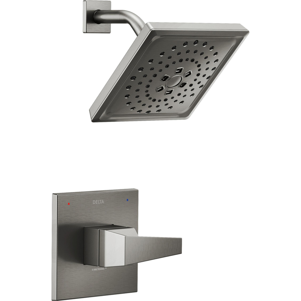 Delta T14243-KS-PR Trillian Monitor 14 Series Shower Trim Lumicoat Black Stainless