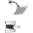 Delta T14299-PR Pivotal 14 Series H2Okinetic Shower Trim Lumicoat Chrome