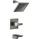 Delta T14443-KS-PR Trillian 14 Series H2Okinetic Tub Shower Trim Lumicoat Black Stainless