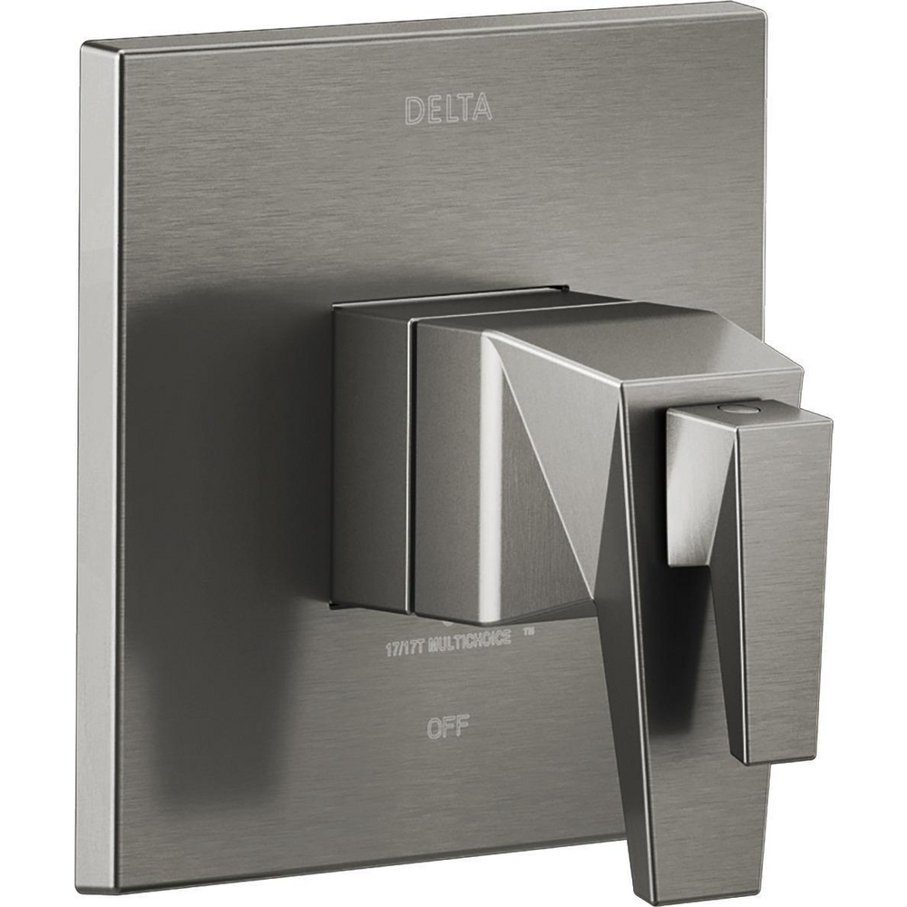 Delta T17T043-KS-PR Trillian 17T Series Valve Trim Lumicoat Black Stainless