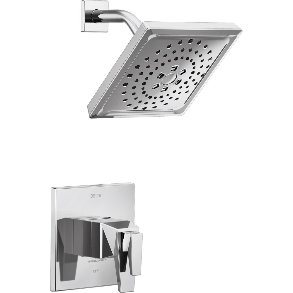 Delta T17T243-PR Trillian 17T H2Okinetic Shower Only Trim Lumicoat Chrome