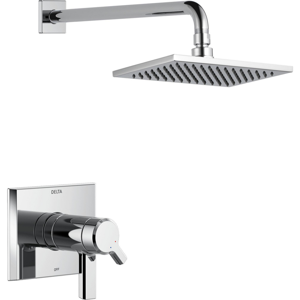 Delta T17T299-PR Pivotal TempAssure 17T Series Shower Trim Lumicoat Chrome