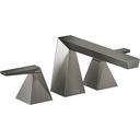Delta T2743-KS-PR Trillian Two-Handle Roman Tub Trim Lumicoat Black Stainless