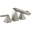Delta T2743-SS-PR Trillian Two-Handle Roman Tub Trim Lumicoat Stainless