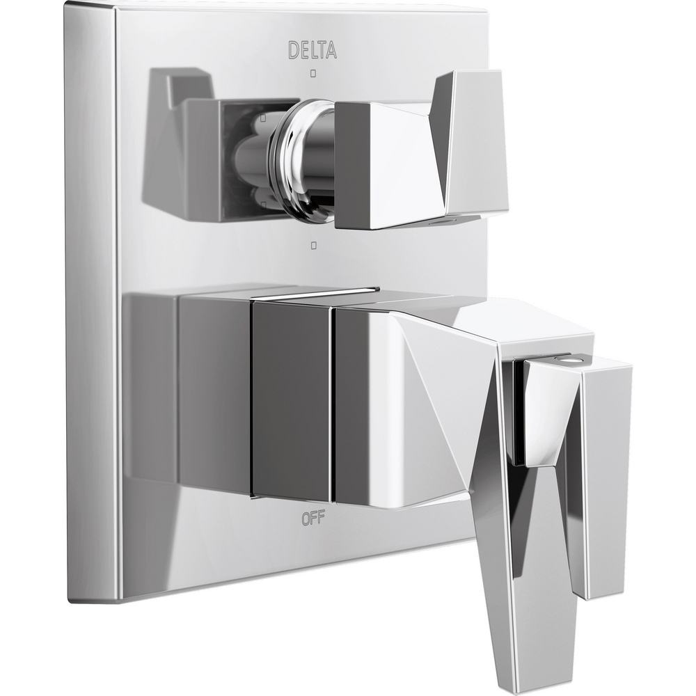 Delta T27T943-PR Trillian 17T Series Valve Trim with 6-Setting Diverter Lumicoat Chrome
