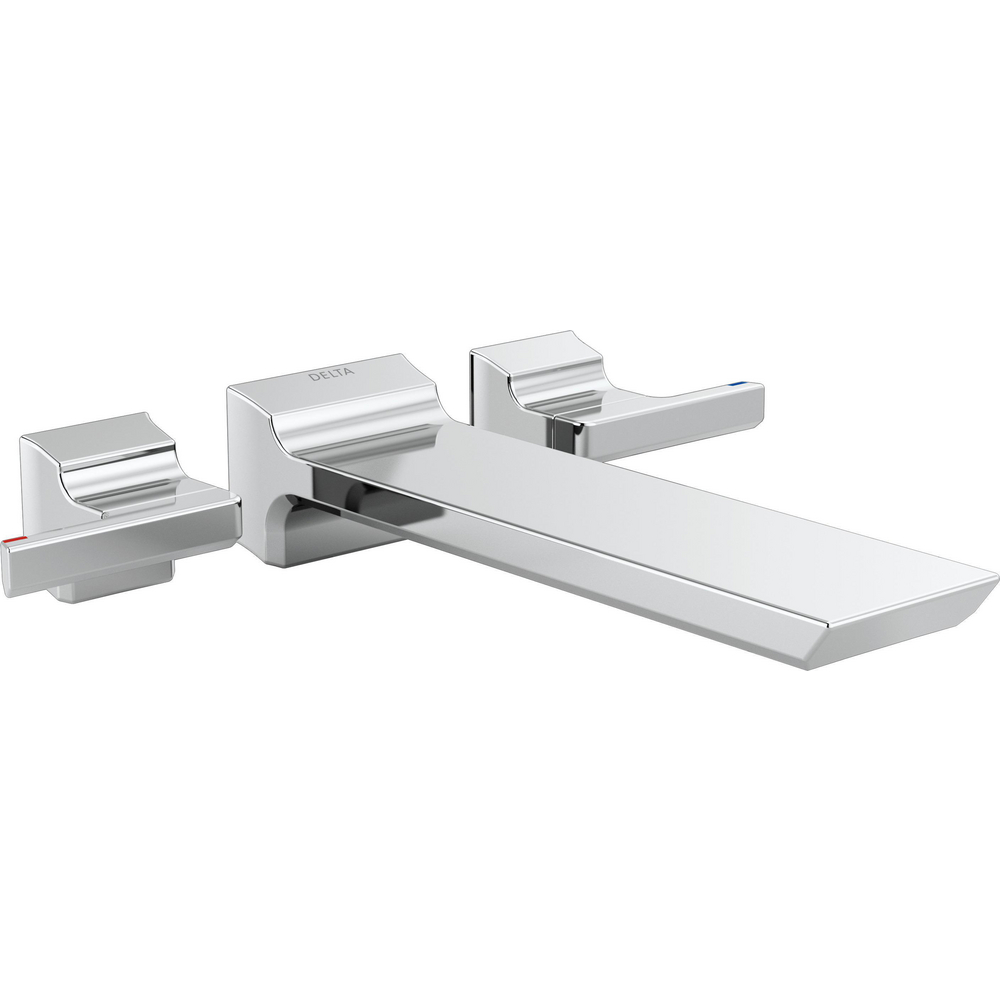 Delta T5799-PR-WL Pivotal Wall Mount Tub Filler Trim Lumicoat Chrome