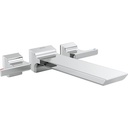 Delta T5799-PR-WL Pivotal Wall Mount Tub Filler Trim Lumicoat Chrome