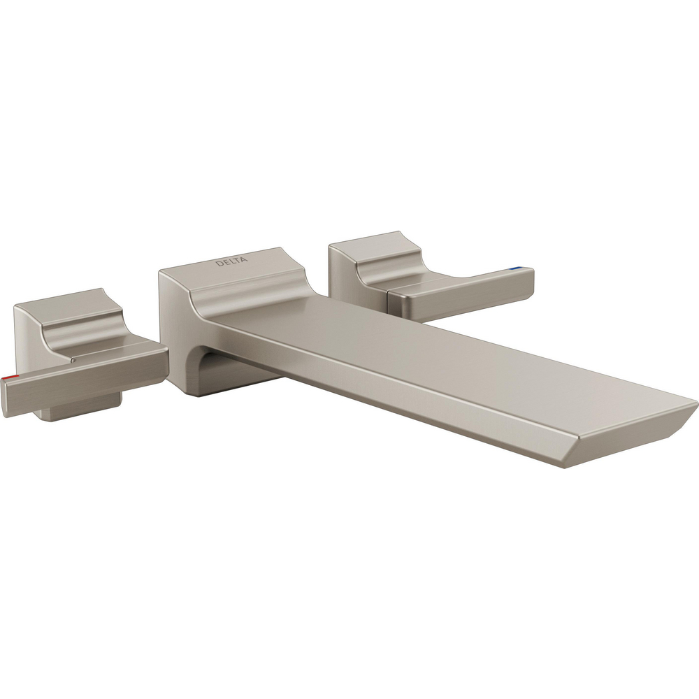 Delta T5799-SS-PR-WL Pivotal Wall Mount Tub Filler Trim Lumicoat Stainless
