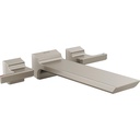 Delta T5799-SS-PR-WL Pivotal Wall Mount Tub Filler Trim Lumicoat Stainless