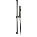 Delta 51567-KS-PR Slide Bar Hand Shower With H2Okinetic Black Stainless