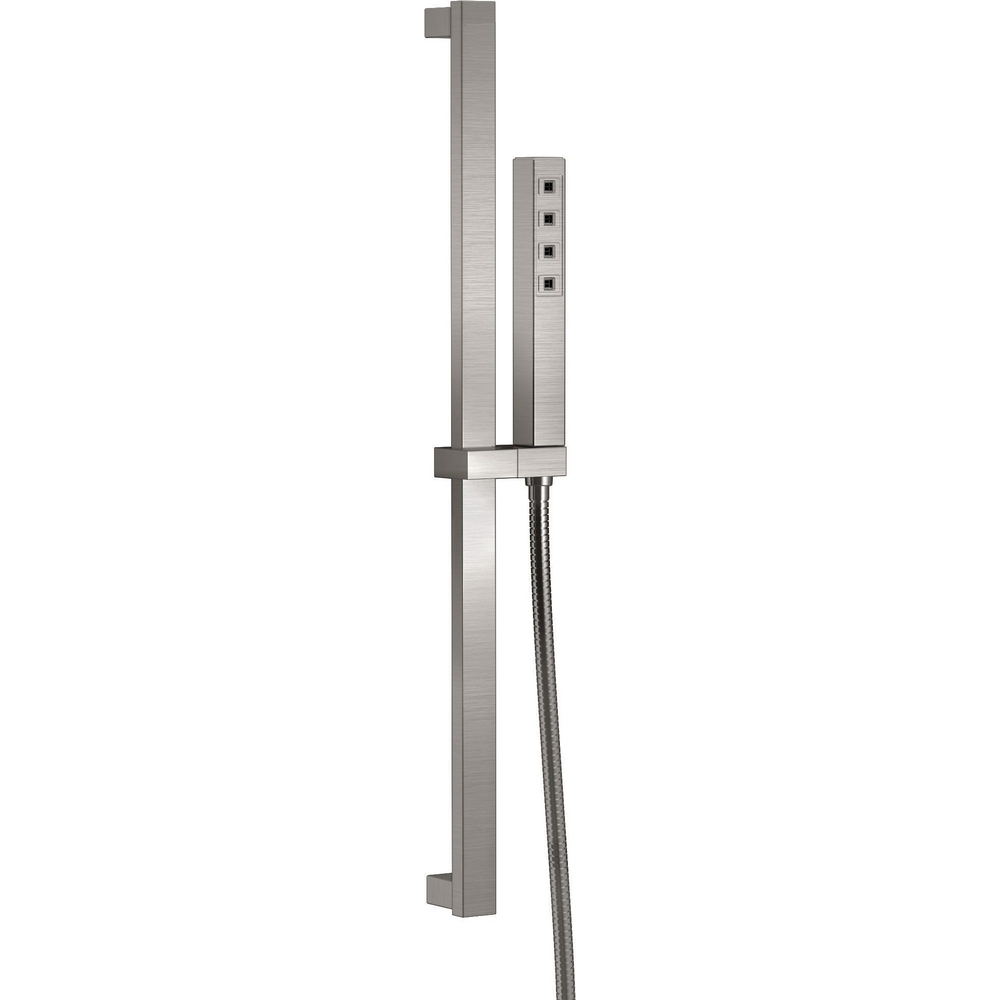 Delta 51567-SS-PR Slide Bar Hand Shower With H2Okinetic Stainless