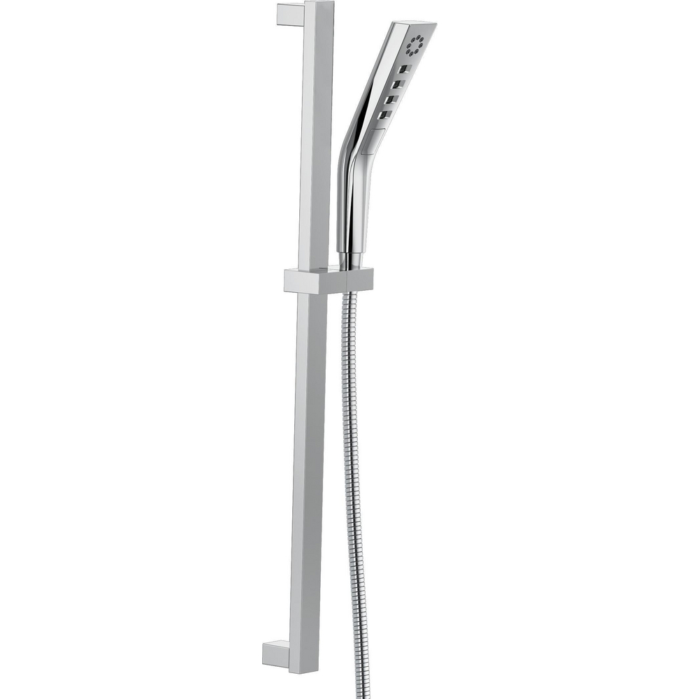 Delta 51799-PR 3-Setting H2Okinetic Slide Bar Handshower Chrome