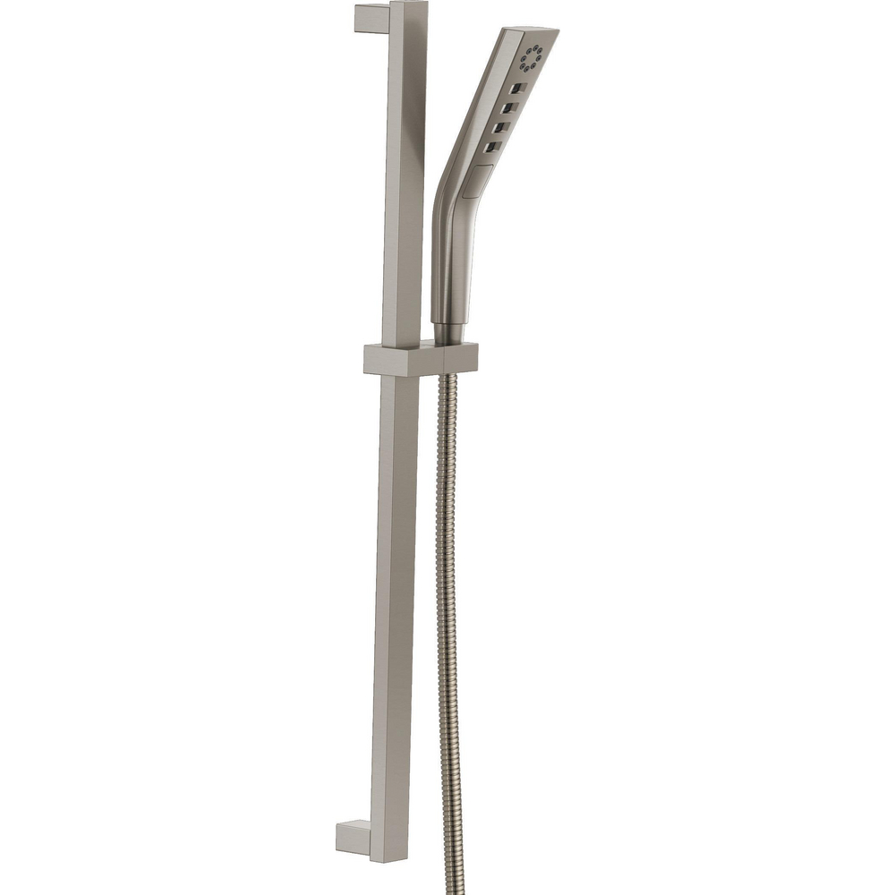 Delta 51799-SS-PR 3-Setting H2Okinetic Slide Bar Handshower Stainless